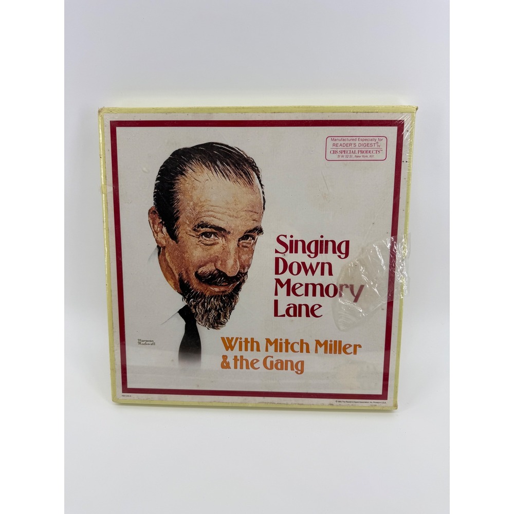 Mitch Miller‎ Singing Down Memory Lane Vinyl LP Box Set Reader's Digest Sealed